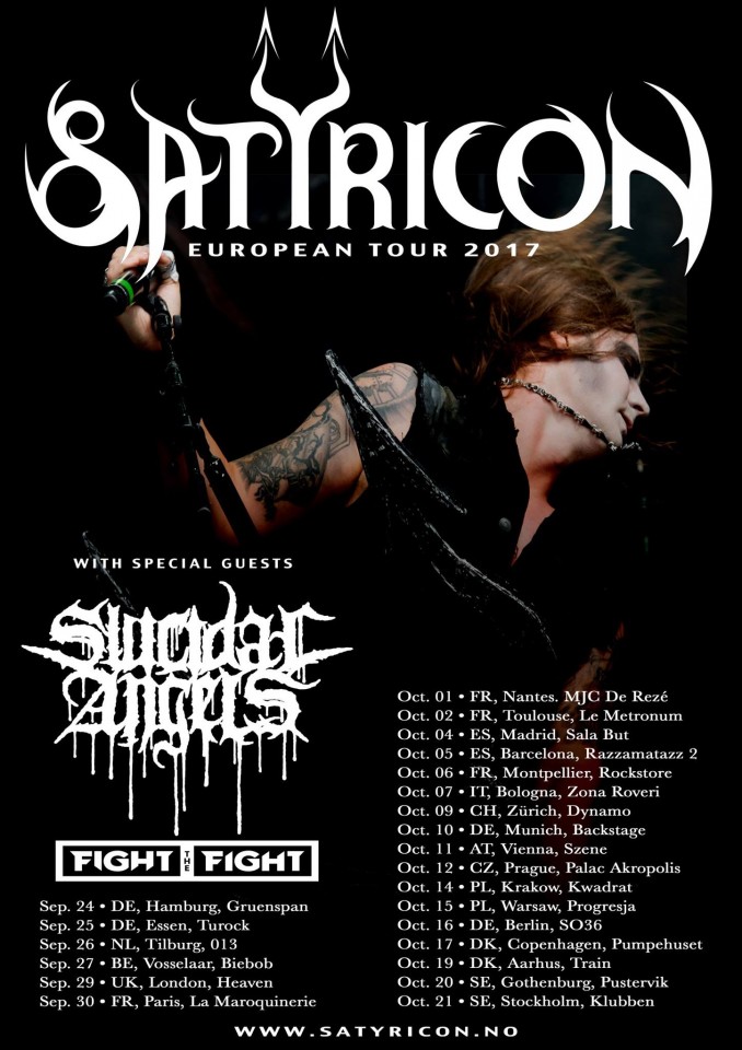 Satyricon Tour 2017