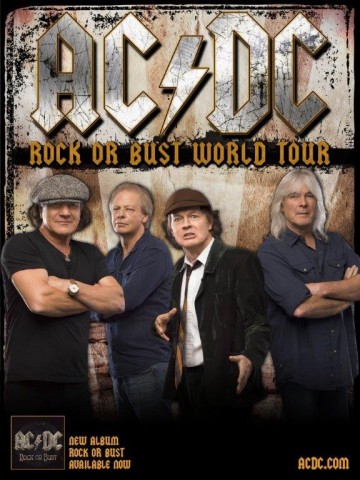 AC/DC announced 2015 European tour dates