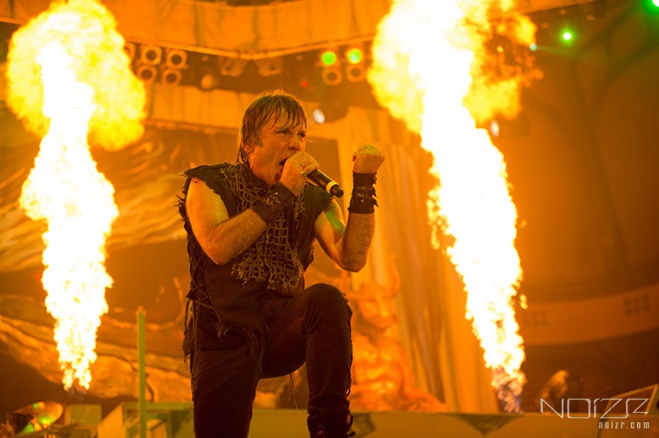 Iron Maiden's frontman is being treated for cancer