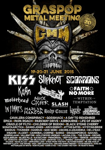 Graspop Metal Meeting Festival announces the final line-up
