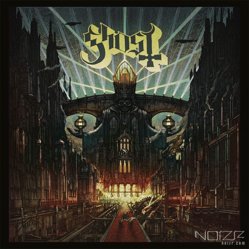 Artist posted photos of Ghost's new album cover art creation Artist posted photos of Ghost's new album cover art creation