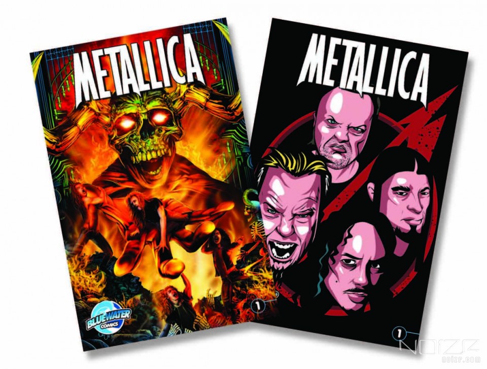 Metallica's biographical comic book release