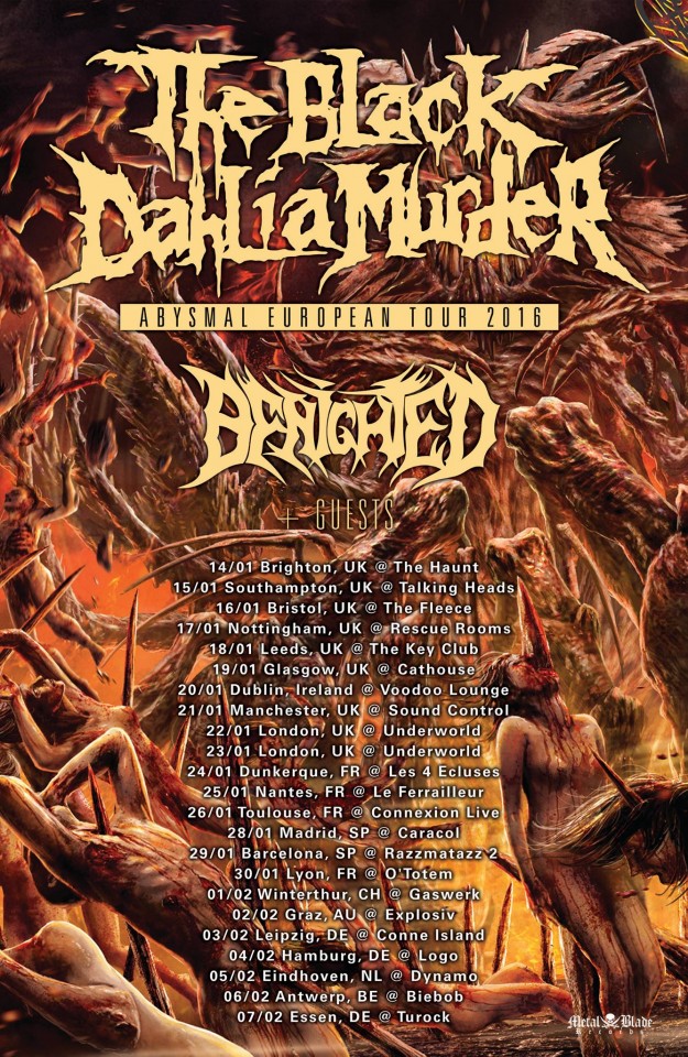 The Black Dahlia Murder Tour