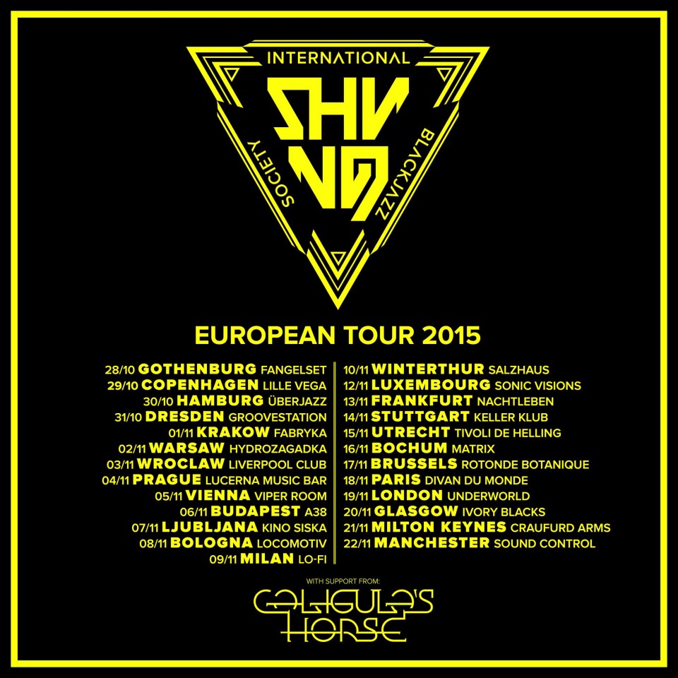 Shining Tour Dates