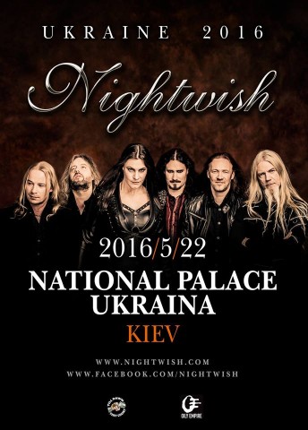 22.05.2016 Nightwish @ NPA Ukraine, Kyiv