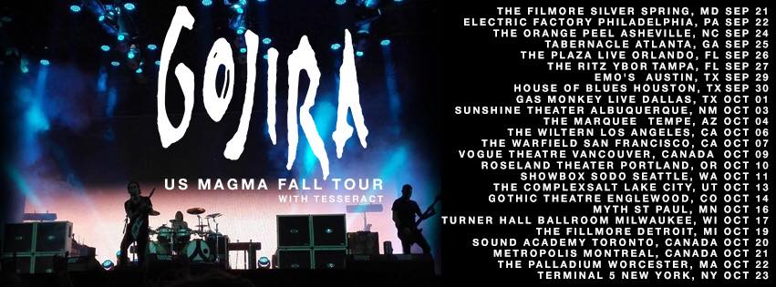 Gojira Tour