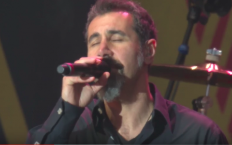 Video: System Of A Down frontman performs "Like a Stone" with Prophets Of Rage