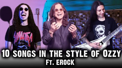 "Ten Second Songs" covers songs in Ozzy Osbourne style