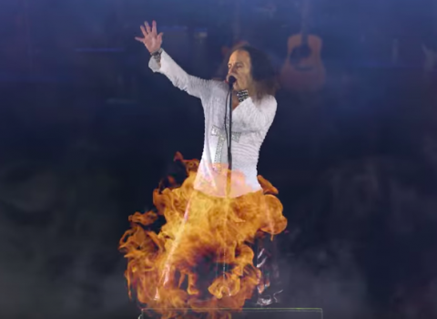 Ronnie James Dio's hologram tour promo video surfaces online
