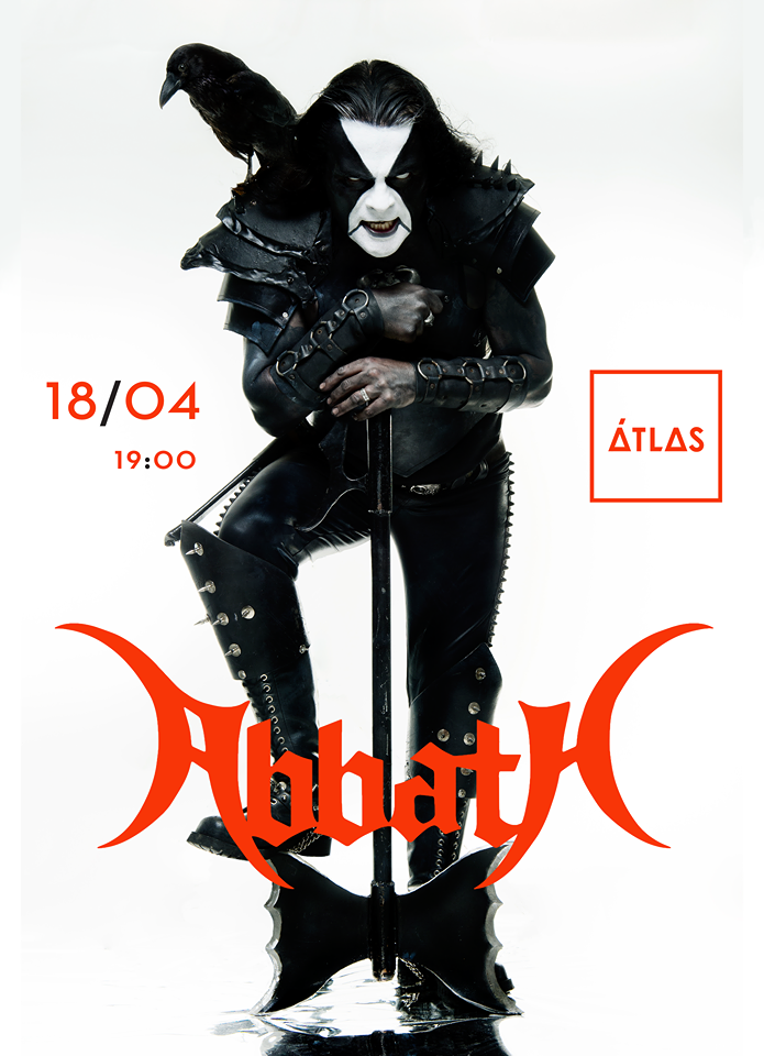 Abbath виступить 18 квітня у Києві Abbath виступить 18 квітня у Києві