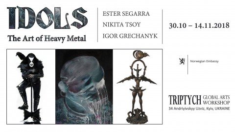 "Idols. The Art of Heavy Metal" exhibition to be held till November 14 in Kyiv