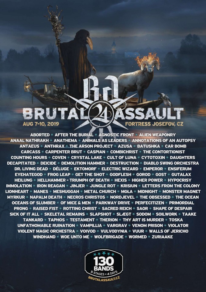 ​Квитки на фестиваль Brutal Assault за зниженою ціною будуть доступні до кінця квітня