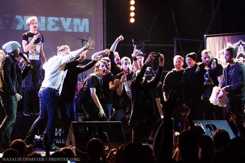 Photo by Natalie Demeter — BUMA-2015. Three awards of Ukrainian metal stage Photo by Natalie Demeter — BUMA-2015. Three awards of Ukrainian metal stage