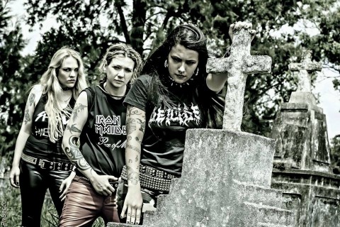 Female thrash metal trio Nervosa is to perform in Kyiv