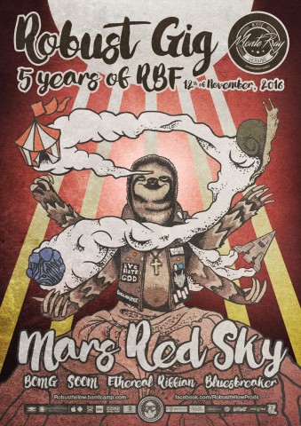 Robustfellow to celebrate its 5th anniversary with Mars Red Sky's show