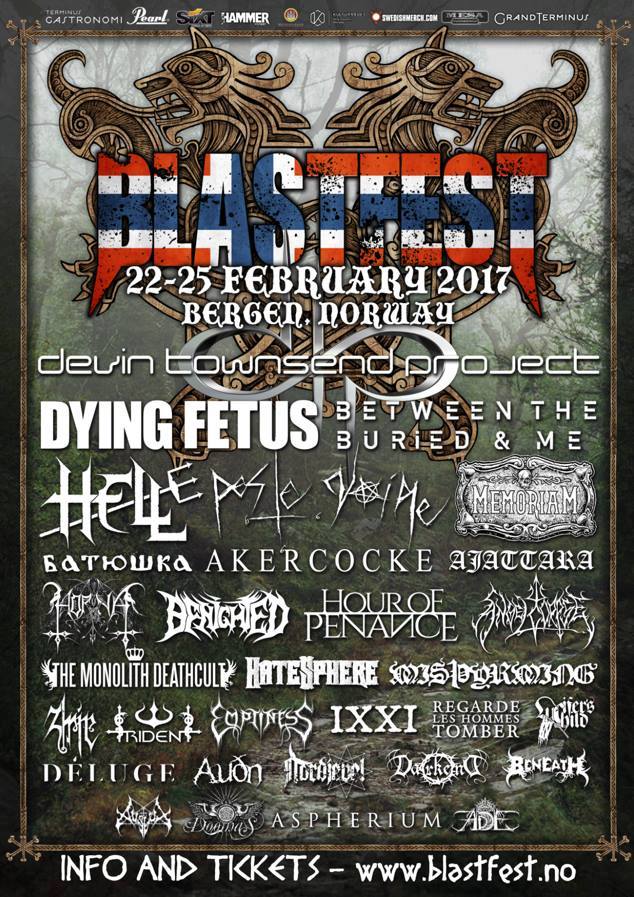 Blastfest: Who will perform at Norwegian festival next year