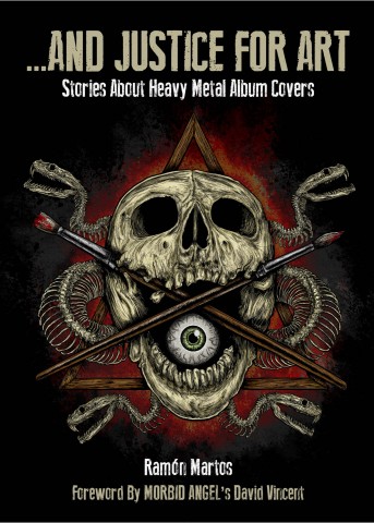 The book "And Justice For Art: Stories About Heavy Metal Album Covers" will be released in April