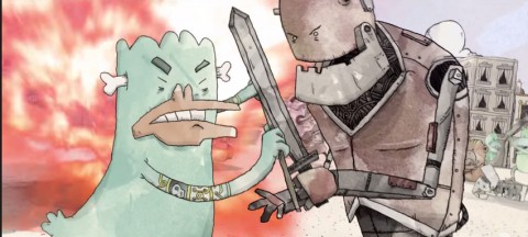 Dance Gavin Dance: animated video "Stroke God, Millionaire"