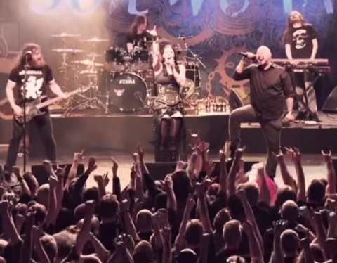 Live video: Soilwork perform "Let This River Flow" feat. Floor Jansen
