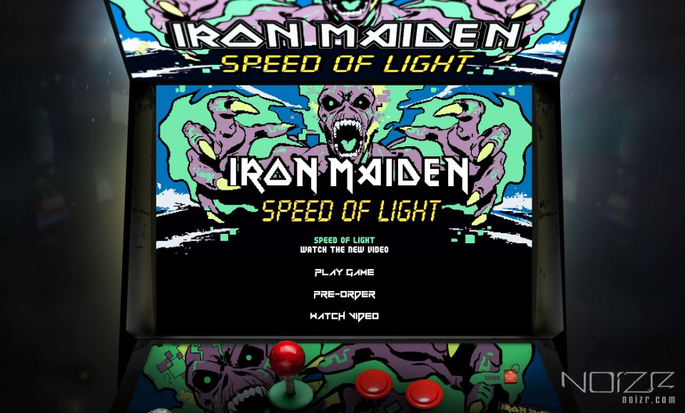 Iron Maiden представили гру за мотивами відеокліпу Iron Maiden представили гру за мотивами відеокліпу