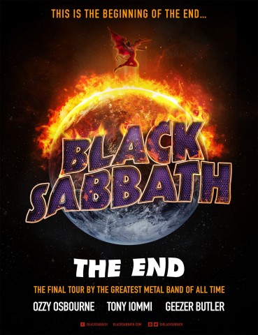 Black Sabbath announces The End Tour