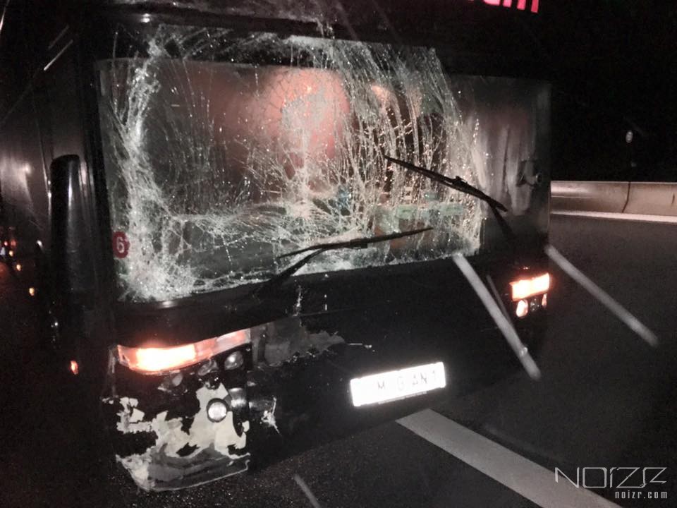 Fear Factory's bus involved in accident