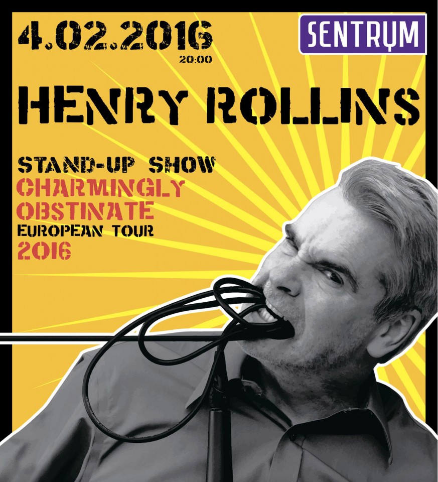 4.02.2016 Henry Rollins @ Sentrum, Kyiv