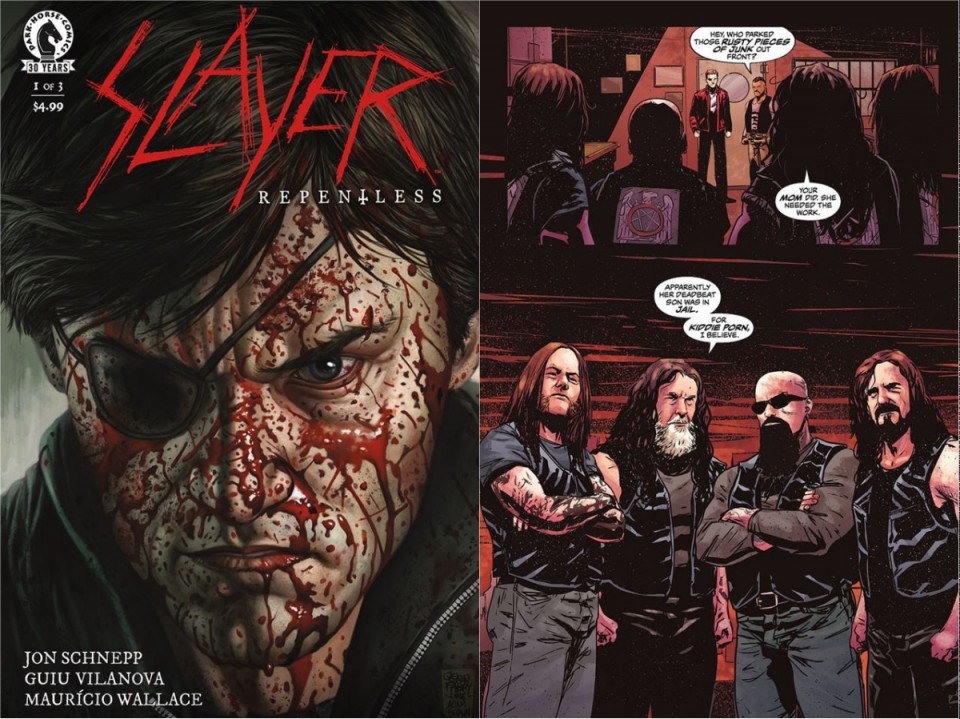 "Slayer: Repentless" comics come out in January 2017 "Slayer: Repentless" comics come out in January 2017