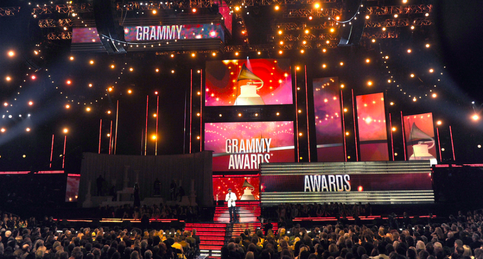 Photo is taken on grammy.com &mdash; Nominees of 59th Grammy Awards announced