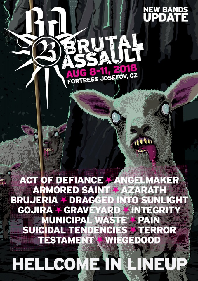 Brutal Assault 23: Last year's festival aftermovie and new bands announcement
