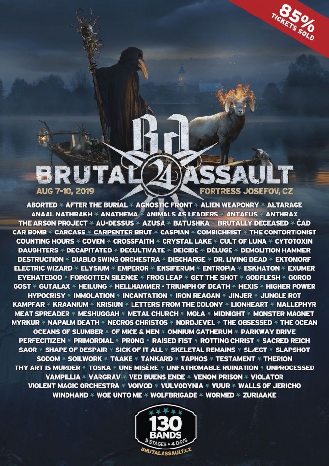 ​Brutal Assault festival announces final underground lineup