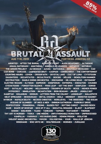 Фестиваль Brutal Assault анонсував фінальний андеґраундний склад