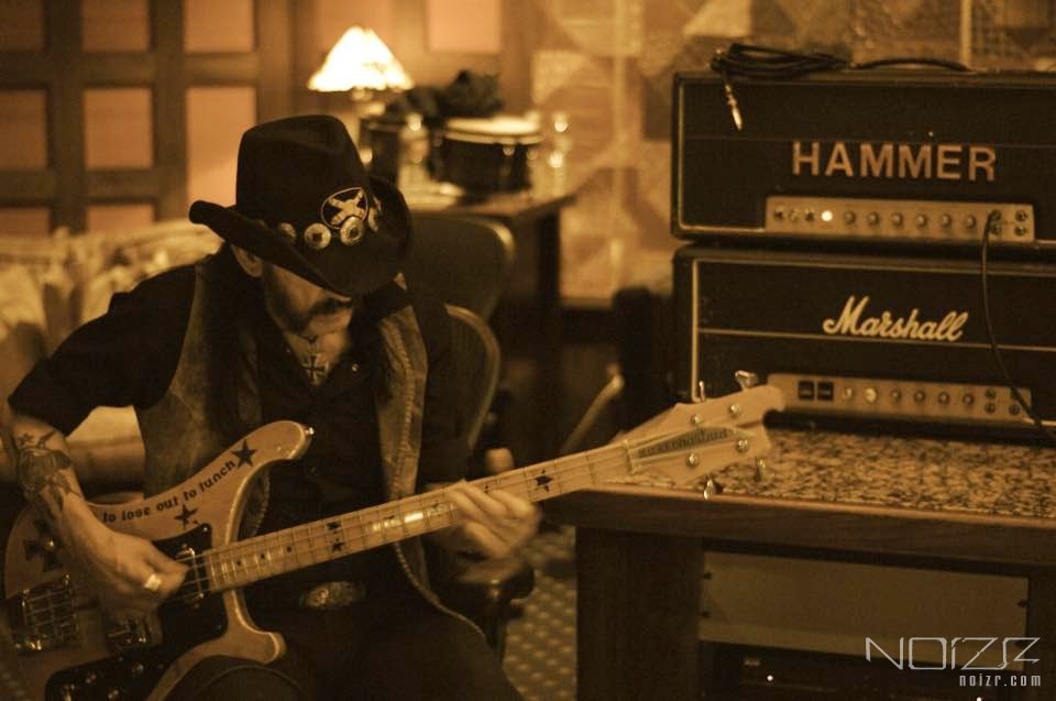 Lemmy at the studio &mdash; No talks about age. Review for Motörhead's "Bad Magic"