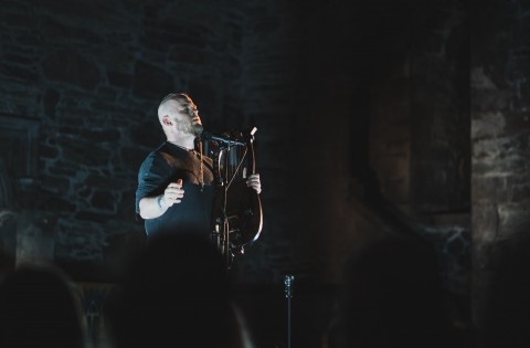 Photo report from Einar Selvik (Wardruna) show in Bergen